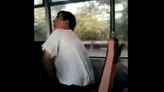 Caught Jerking Off In The Bus