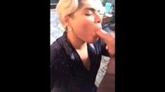 Latino Bitch Swallows Huge Load Hung White Thug