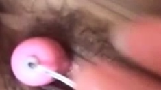 Horny amateur couple close up anal on webcam