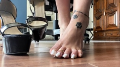 Mix of Foot Fetish clips from Amateur Trampling